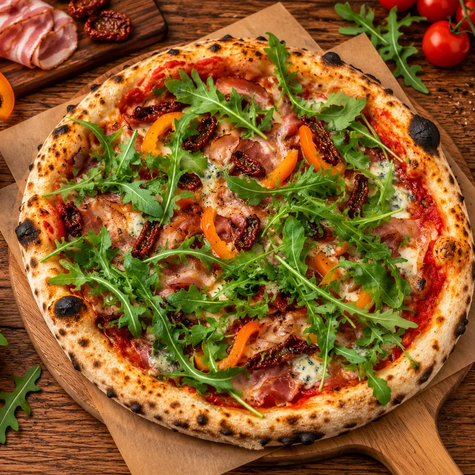 Pancetta e Pomodori Secchi
