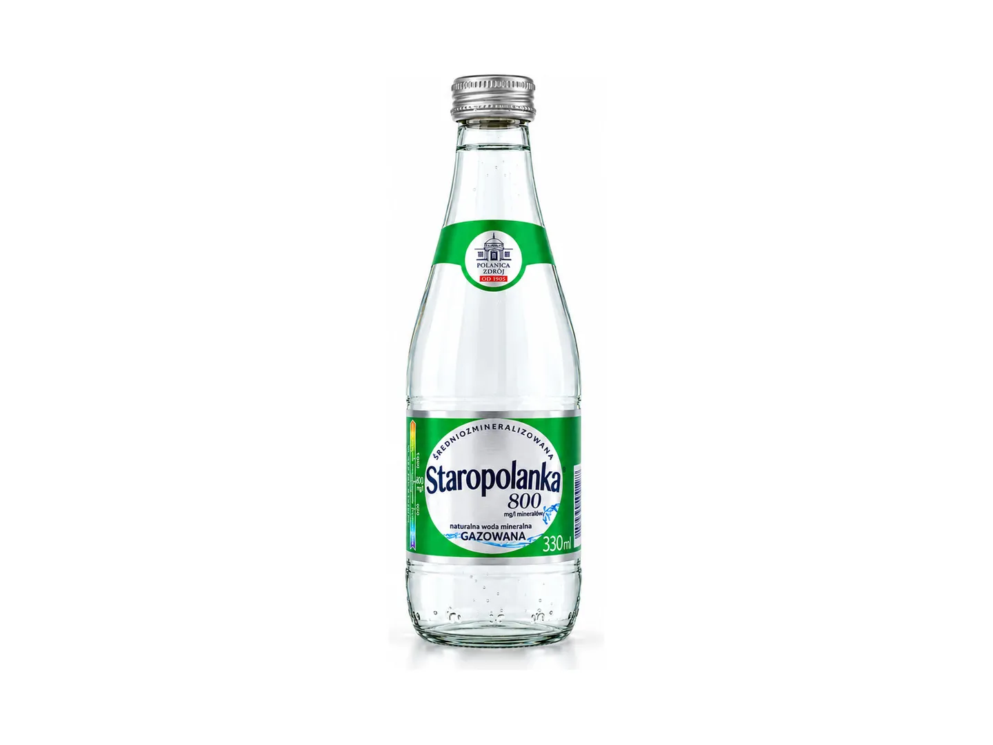 Woda gazowana, 330 ml